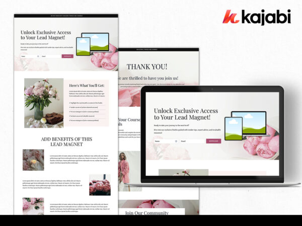 Kajabi Opt-in Template