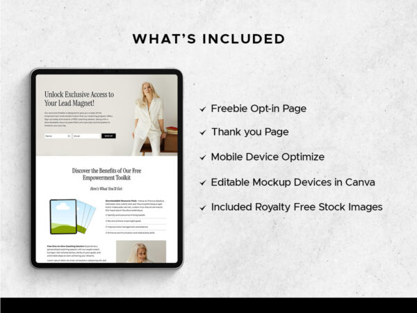 Kajabi Opt-in Template