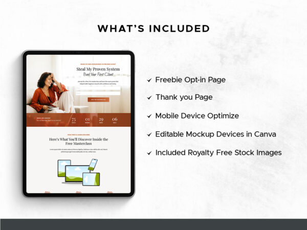 Kajabi Masterclass Template