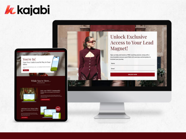 Kajabi Opt-in Page