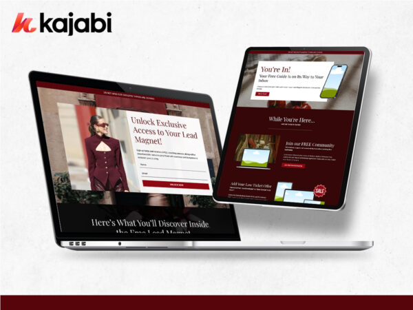 Kajabi Opt-in Page