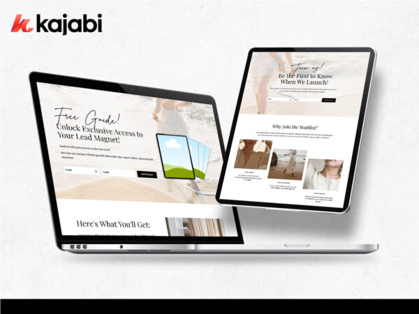 Kajabi Sales Page Template