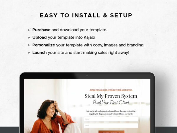 Kajabi Masterclass Template