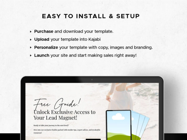 Kajabi Sales Page Template