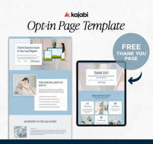 Kajabi Opt-in Page