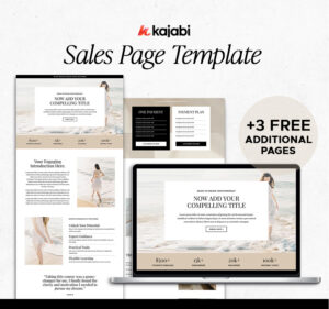 Kajabi Sales Page Template
