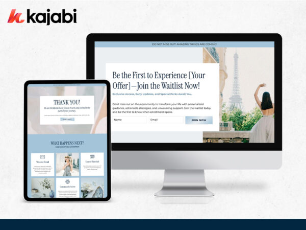 Kajabi Sales page Template