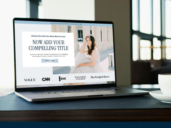 Kajabi Sales page Template