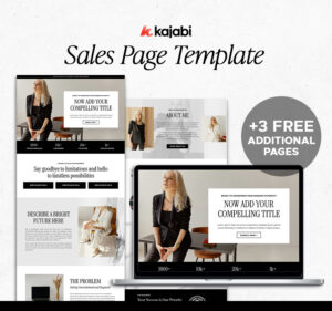 Kajabi Sales page Template