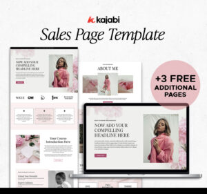 Kajabi Sales page Template