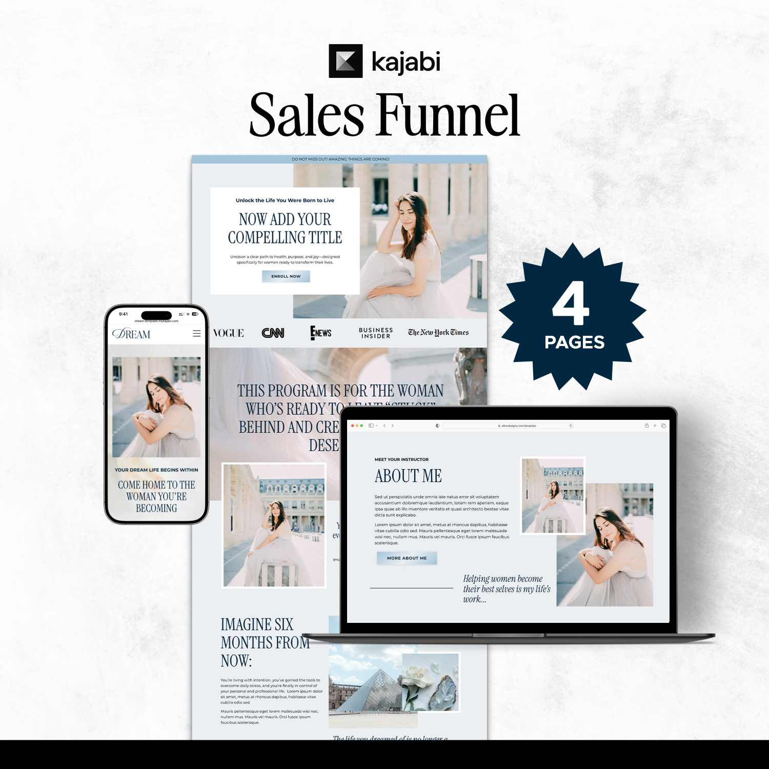 Dream Kajabi Sales Funnel Bundle