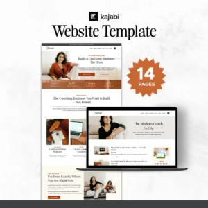 Farrah Kajabi Website Template