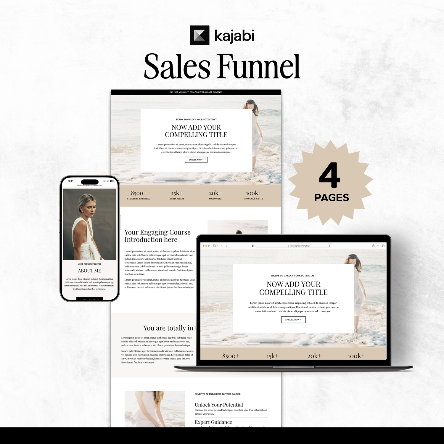 Narra Kajabi Sales Funnel